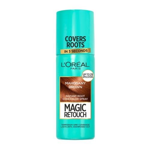 L’Oréal Paris Magic Retouch spray do błyskawicznego retuszu odrostów odcień Mahogany Brown 75 ml