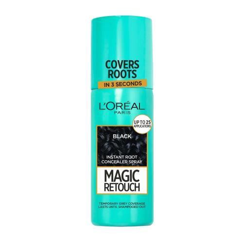 L’Oréal Paris Magic Retouch spray do błyskawicznego retuszu odrostów odcień Black 75 ml