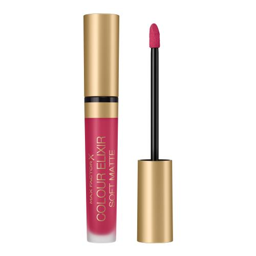 Max Factor Colour Elixir Soft Matte długotrwała szminka w płynie odcień 025 Raspberry Haze 4 ml