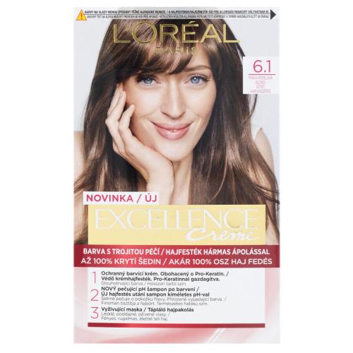 L’Oréal Paris Excellence Cool Creme farba do włosów odcień 6.1 1 szt.