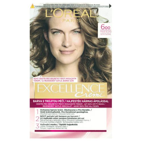 L’Oréal Paris Excellence Cool Creme farba do włosów odcień 600 1 szt.