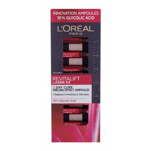L’Oréal Paris Revitalift Laser X3 wygładzające serum do twarzy w ampułkach 7x1,3 ml