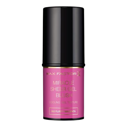 Max Factor Miracle Sheer 8 g róż dla kobiet 002 Flirty Magenta