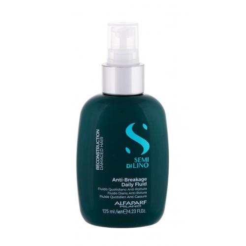 Alfaparf Milano Semi Di Lino Reconstruction Anti-Breakage Daily Fluid pielęgnacja bez spłukiwania do włosów zniszczonych 125 ml