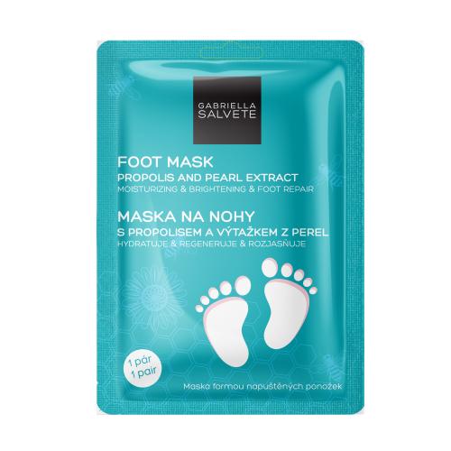 Gabriella Salvete Foot Mask Propolis And Pearl Extract 1 szt maseczka do nóg dla kobiet