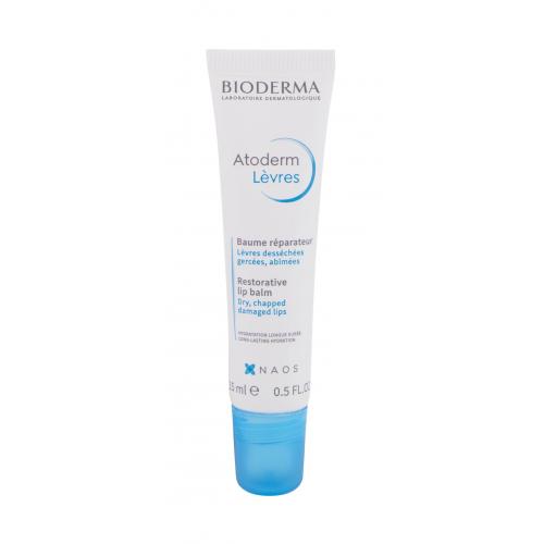 Bioderma Atoderm Lip Balm balsam regenerujący do suchych ust 15 ml