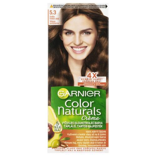 Garnier Color Naturals Creme farba do włosów odcień 5.3 Natural Light Golden Brown
