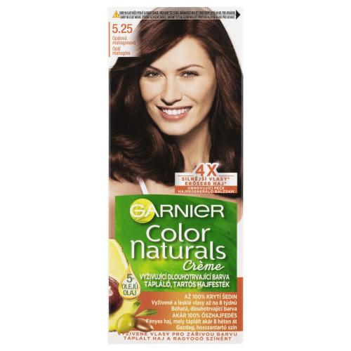 Garnier Color Naturals Créme 40 ml farba do włosów dla kobiet 5,25 Light Opal Mahogany Brown
