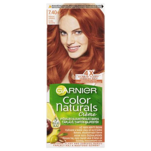 Garnier Color Naturals farba do włosów odcień 7.40 Intense Copper 1 szt.