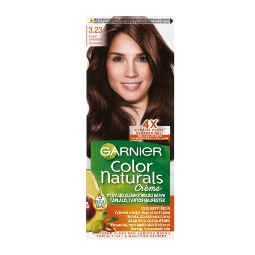 Garnier Color Naturals Créme 40 ml farba do włosów dla kobiet 3,23 Dark Quartz