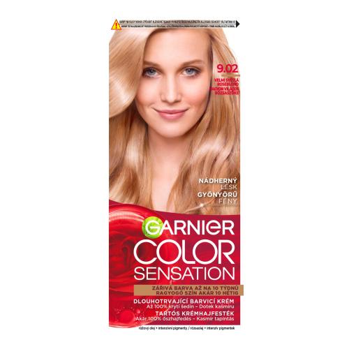 Garnier Color Sensation farba do włosów odcień 9.02 Light Roseblonde