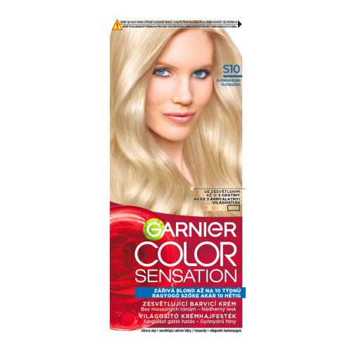 Garnier Color Sensation farba do włosów odcień S10 Silver Blonde
