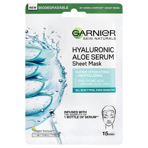 Garnier Skin Naturals Hyaluronic Aloe maska nawilżająca w płacie 28 g