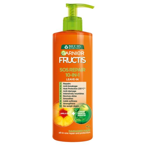 Garnier Fructis SOS Repair 10IN1 pielęgnacja włosów bez spłukiwania 400 ml