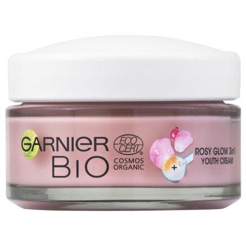 Garnier Bio Rosy Glow krem na dzień 3 w 1 50 ml
