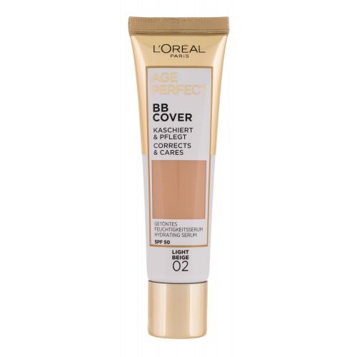 L’Oréal Paris Age Perfect BB Cover krem BB odcień 02 Light Beige 30 ml