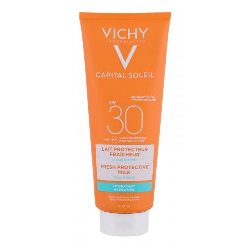 Vichy Capital Soleil Beach Protect balsam nawilżająco-ochronny do twarzy i ciała SPF 30 300 ml