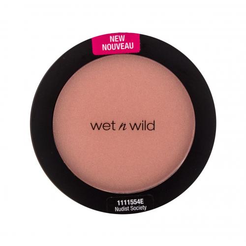 Wet n Wild Color Icon 6 g róż dla kobiet Nudist Society
