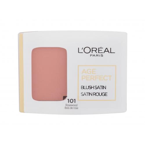 L’Oréal Paris Age Perfect Blush Satin róż do policzków odcień 101 Rosewood 5 g