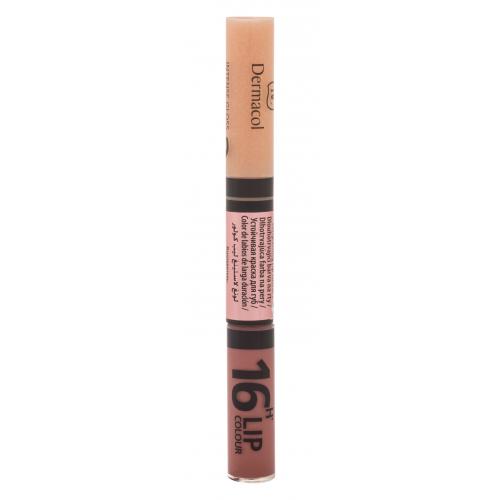 Dermacol 16H Lip Colour długotrwała dwufazowa farbka do ust i błyszczyk odcień 31 4.8 g