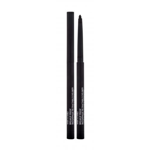 Wet n Wild Breakup Proof Waterproof Retractable Eyeliner 0,23 g kredka do oczu dla kobiet Blackest Black