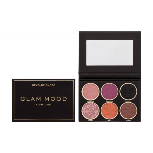 Revolution PRO Glam Mood paleta cieni do powiek odcień Night Out 12 g