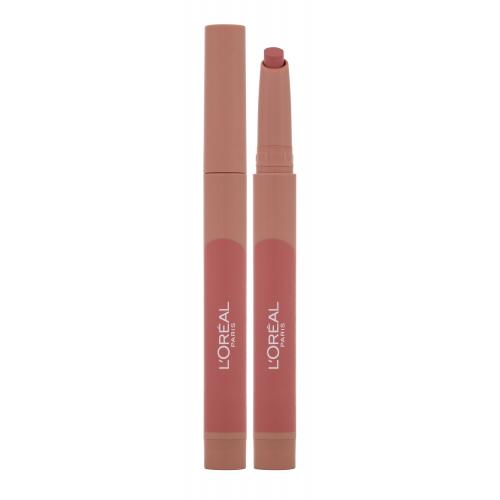 L'Oréal Paris Infaillible Matte Lip Crayon 1,3 g pomadka dla kobiet 102 Caramel Blondie