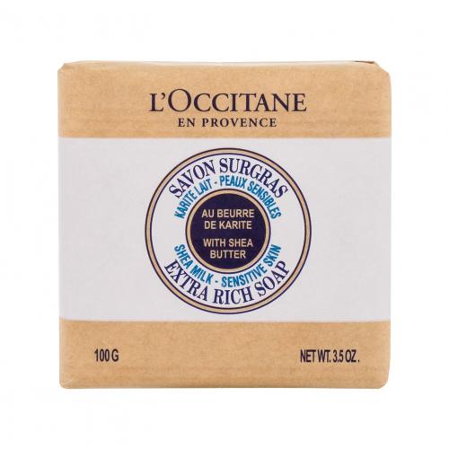 L'Occitane Shea Milk Extra Rich Soap 100 g mydło w kostce unisex
