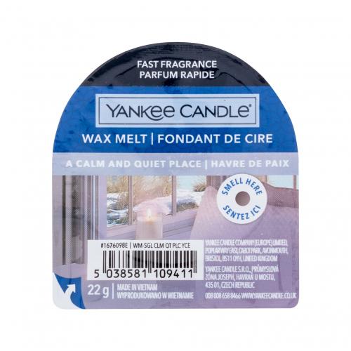 Yankee Candle A Calm & Quiet Palce Wax Melt Wosk zapachowy 22 g