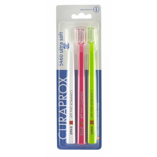 Curaprox 5460 Ultra Soft Trio szczoteczka do zębów Szczoteczka do zębów 3 szt. unisex