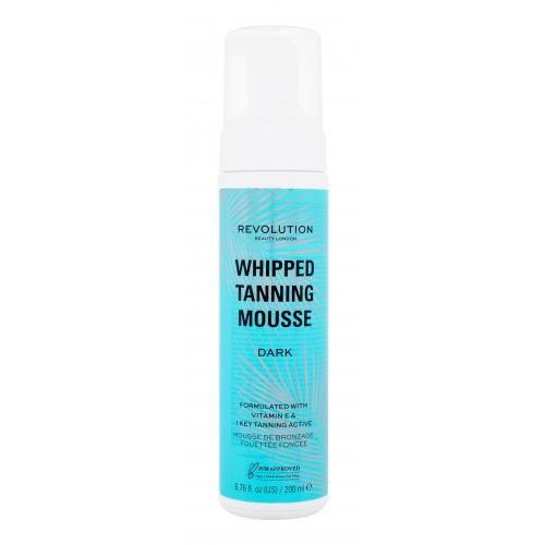 Makeup Revolution Beauty Tanning Whipped Mousse pianka samoopalająca odcień Dark 200 ml