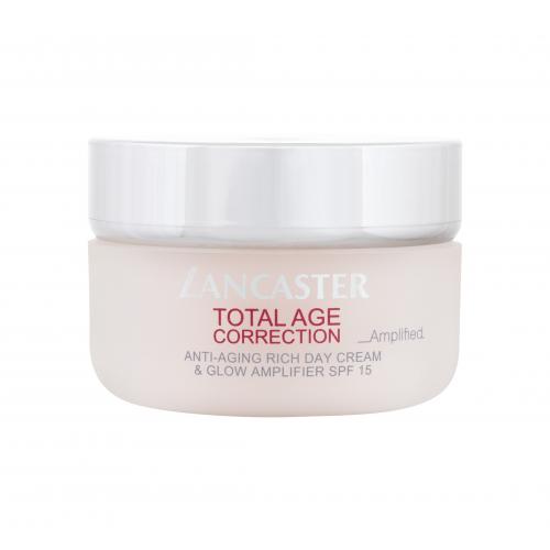 Lancaster Total Age Correction Anti-Aging Rich Day Cream SPF15 50 ml krem do twarzy na dzień dla kobiet