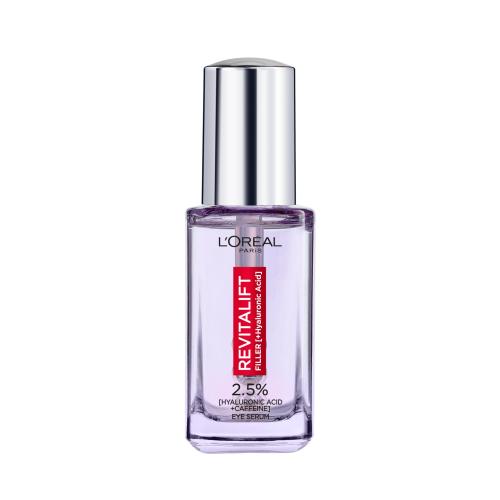 L’Oréal Paris Revitalift Filler rozjaśniające serum pod oczy z kwasem hialuronowym 20 ml