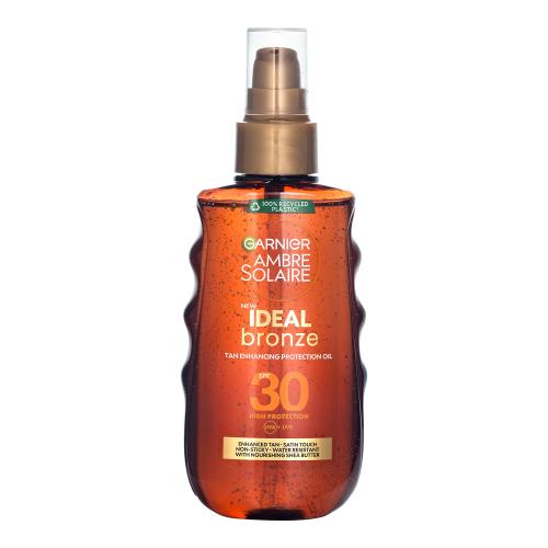 Garnier Ambre Solaire Ideal Bronze pielęgnacyjny olejek do opalania SPF 30 150 ml