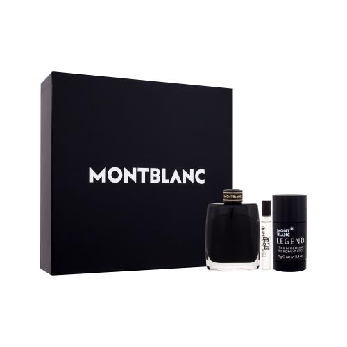Montblanc Legend zestaw Edp 100 ml + Edp 7,5 ml + Deostick 75 g dla mężczyzn