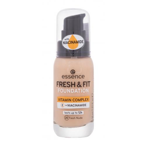 essence Fresh & Fit podkład w płynie odcień 20 Fresh Nude 30 ml