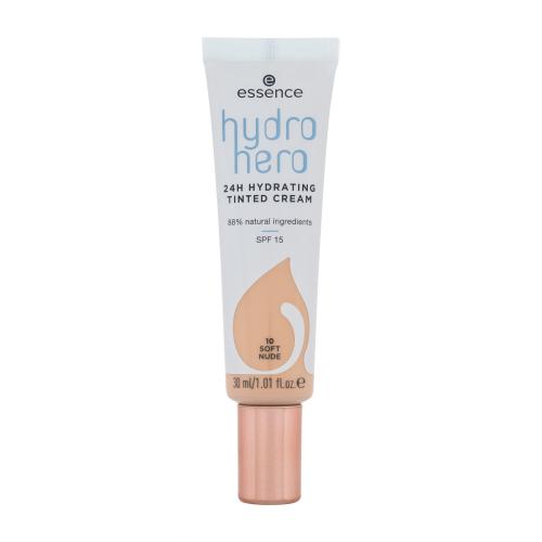 Essence Hydro Hero nawilżający krem BB SPF 15 odcień 10 Soft Nude 30 ml