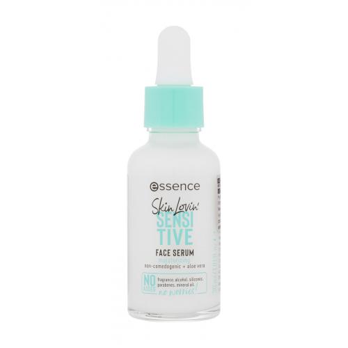Essence Skin Lovin' Sensitive nawilżające serum do twarzy z aloesem 30 ml