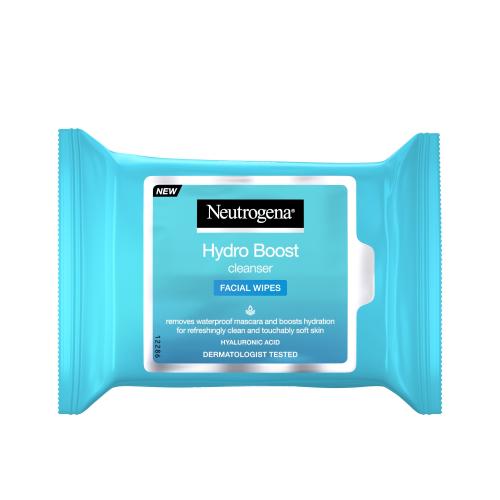 Neutrogena Hydro Boost® nawilżane chusteczki oczyszczające 25 szt.