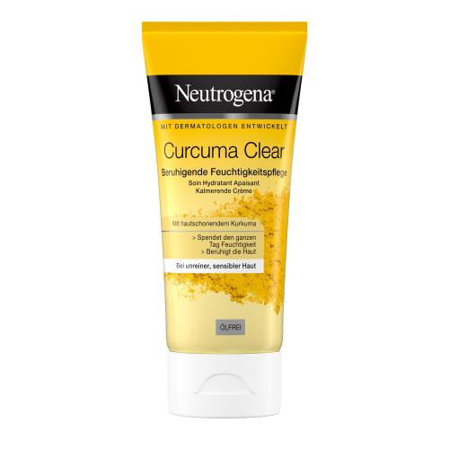 Neutrogena Curcuma Clear krem nawilżający nie zawiera oleju 75 ml