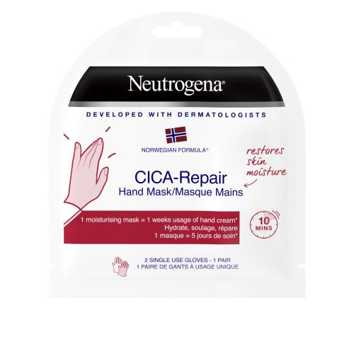 Neutrogena Norwegian Formula® CICA Repair maska nawilżająca do rąk 1 szt.
