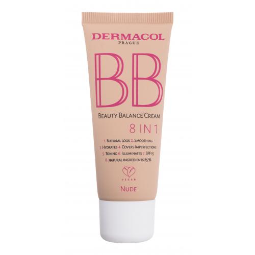 Dermacol Beauty Balance krem BB o działaniu nawilżającym SPF 15 N.2 Nude 30 ml