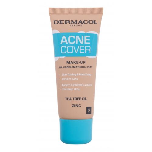 Dermacol Acne Cover podkład kojący z olejkiem z drzewa herbacianego odcień No. 2 30 ml