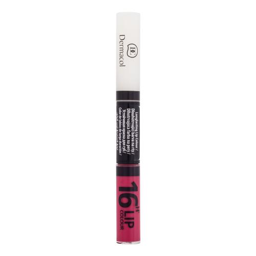 Dermacol 16H Lip Colour długotrwała dwufazowa farbka do ust i błyszczyk odcień 08 4.8 g