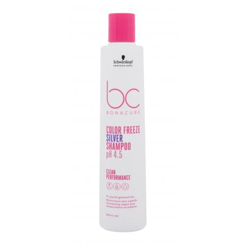 Schwarzkopf Professional BC Bonacure Color Freeze pH 4.5 Shampoo Silver 250 ml szampon do włosów dla kobiet
