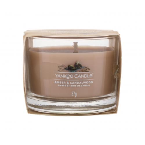 Yankee Candle Amber & Sandalwood Świeca zapachowa 37 g