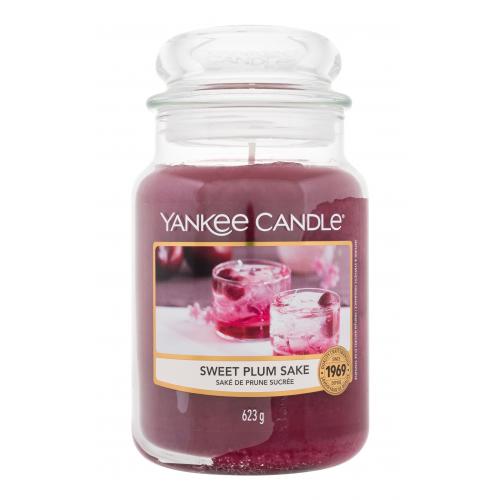 Yankee Candle Sweet Plum Sake świeca zapachowa 623 g
