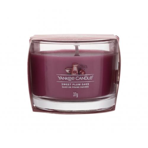 Yankee Candle Sweet Plum Sake sampler świeca glass 37 g