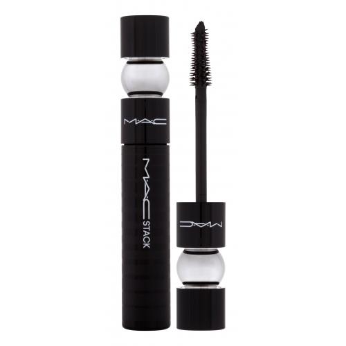 MAC Cosmetics M·A·CStack Mascara Superstack Micro Brush pogrubiający i wydłużający tusz do rzęs odcień black stack 12 ml