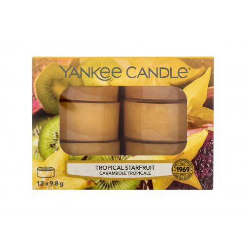 Yankee Candle Tropical Starfruit 117,6 g świeczka zapachowa unisex Uszkodzone pudełko
